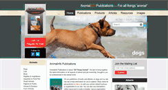 Desktop Screenshot of animalinfo.com.au