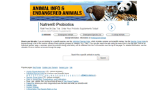 Desktop Screenshot of animalinfo.org
