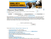 Tablet Screenshot of animalinfo.org